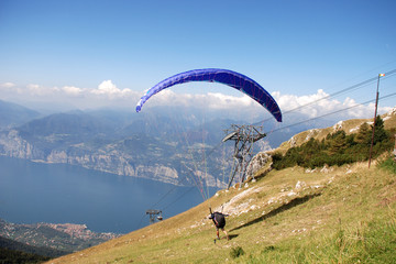 Paragliding am Gardasee