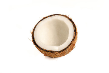 coconut isolated on white background