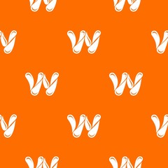 Aqua pattern vector orange for any web design best