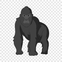 Obraz premium Gorilla icon. Cartoon illustration of gorilla vector icon for web
