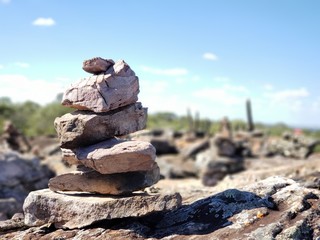 stack of stones 
