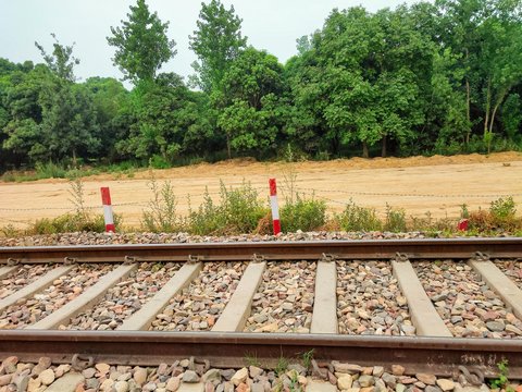 railway in countryside