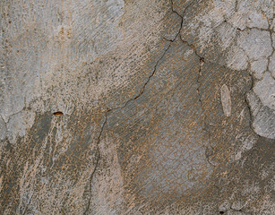 Cracked Concrete Render