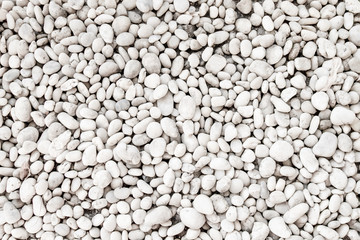 white pebbles stone texture background