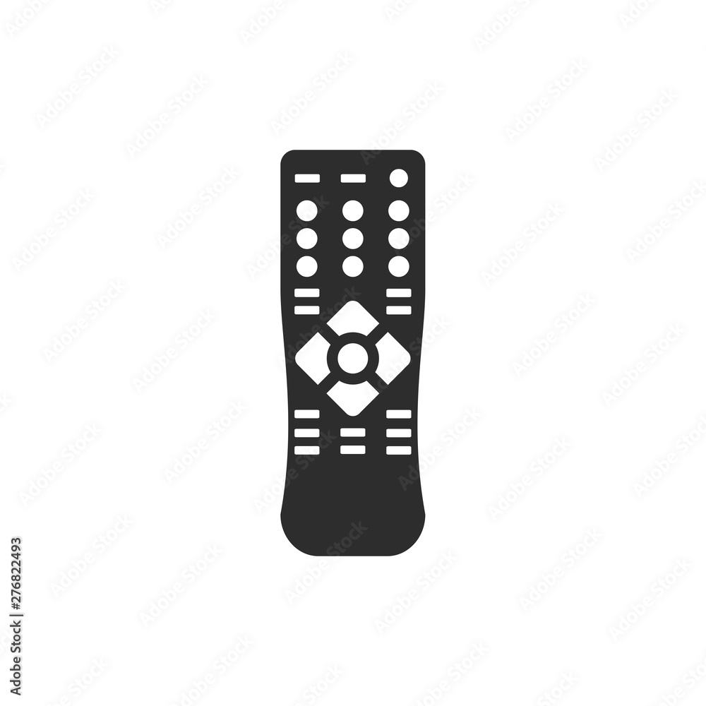 Aufkleber remote icon template black color editable. remote symbol vector sign isolated on white background. s
