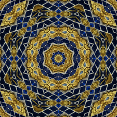 Creative for background.Floral fantasy style ornament.For fabric, print, carpet ornaments Persian relief. Finish stained glass in the Oriental style. Art graphics