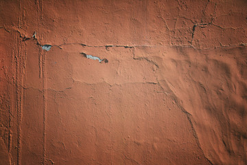 Texture of brown color cement wall background.