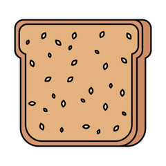 sliced bread integral healthy food