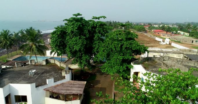 Located in the historical town of Elmina, Ghana West Africa. This hotel is for sale. email: rmtandoh@gmail.com. For more footages, search keyword "cybersupremo".