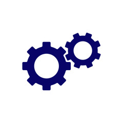 Gear symbol icon vector illustration