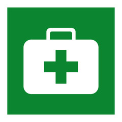 First Aid Kit Symbol Sign Isolate On White Background,Vector Illustration EPS.10