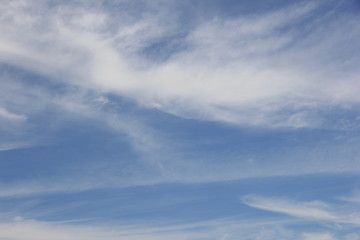 Obraz premium さわやかな青空と白い雲