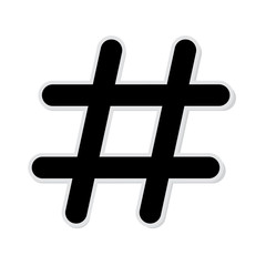 abstract cartoon sticker