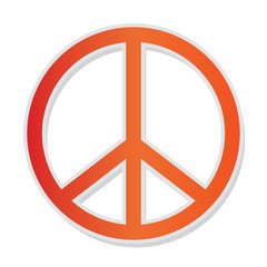 abstract cartoon sticker