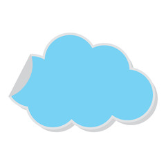 abstract cartoon sticker