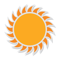 abstract cartoon sticker