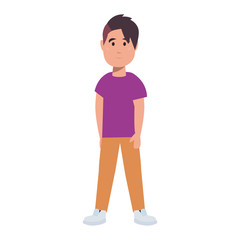 Fototapeta premium young man in casual clothes