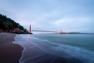 Sunrise from Kirby Cove Beach