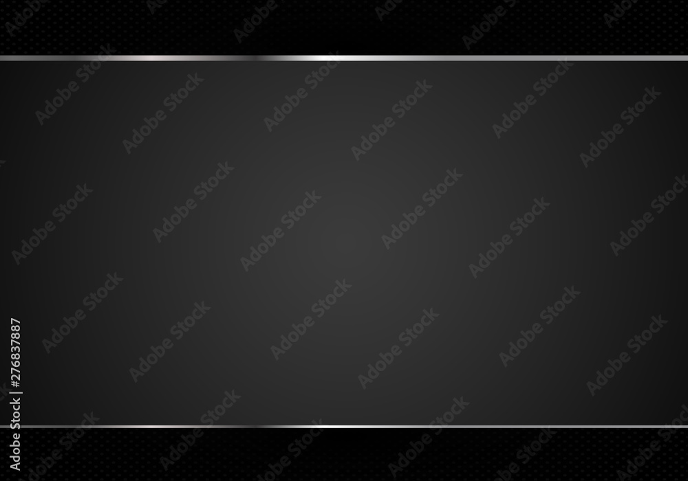 Poster black abstract background pattern stripe paper material 3d render. business technology commercial sa