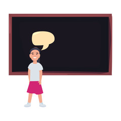 back to school flat design