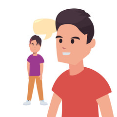 back to school flat design