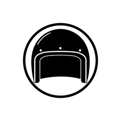 motorcycle helmet icon vector illustration - vector