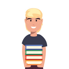 back to school flat design