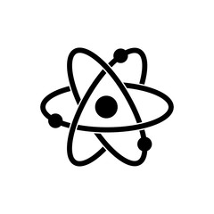 Atom Icon Symbol Vector Illustration - Vector