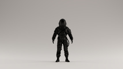 Black Astronaut Advanced Crew Escape Suit 3d illustration 3d render © paul
