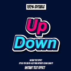 editable font, font effect style