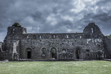 Kirchenruine in Irland