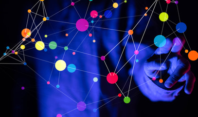  touching global network and data customer connection