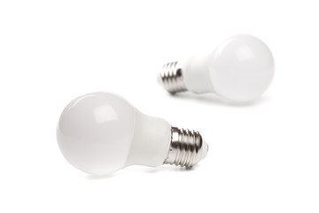 LED light bulb New technology isolated on white background, Energy saving electric lamp is good for...