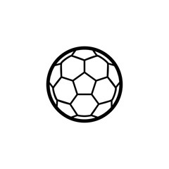 ball icon template vector illustration - vector