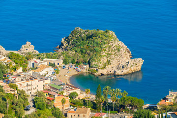 Seaside of Taormina. Sicily, Italy