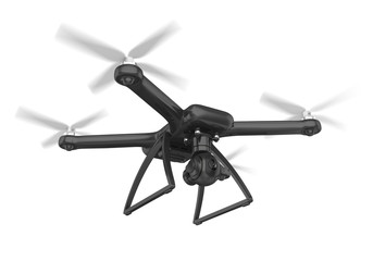 Drone Quadcopter Isolated