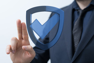 security data code digital in hand