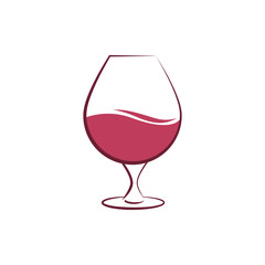 Wine glass icon