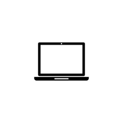 laptop icon template vector illustration - vector