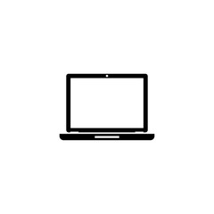 laptop icon template vector illustration - vector
