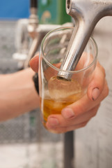 Bier Frisch gezapft 