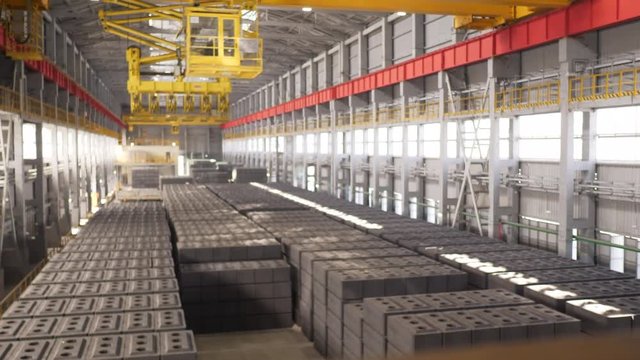 Aluminum plant. Automatic line for the production of anode paste and high-quality anodes for aluminum electrolysis cells. Safe environmental high-tech processes. Modern smelter