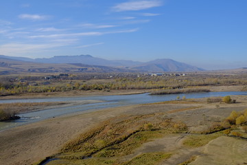 Fototapeta na wymiar river valley