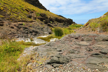 Barranco de Afur ravine in Tenerife Island, Spain