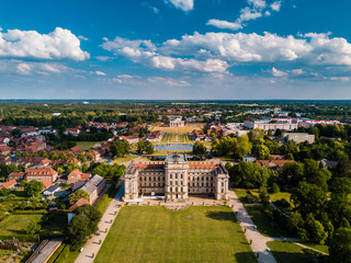 Naklejka premium Schloss Ludwgislust im Sommer