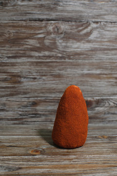 Delicious and beautiful cheese Boulette on a beautiful wooden background