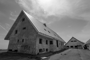 Base Militar abandonada de Picón Blanco (Espinosa de los Monteros -- Burgos)