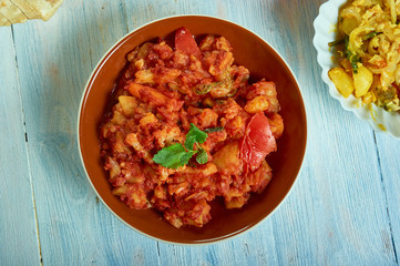 Cape Malay vegetarian curry