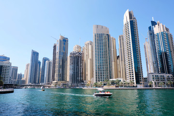Obraz na płótnie Canvas Dubai cityscape at daylight