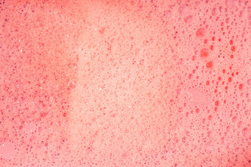 Soap bubbles background- suds liquid